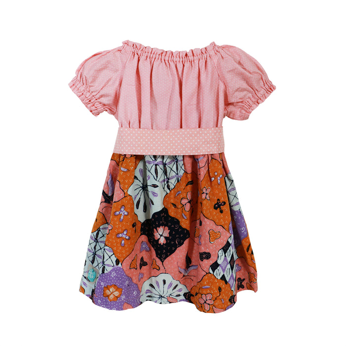 Maisie Dress -Handdrawn Batik